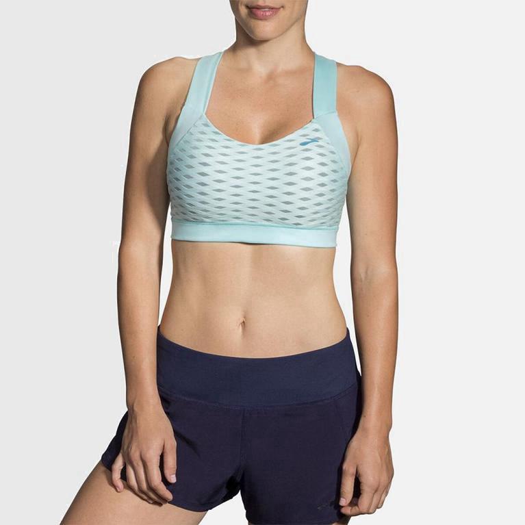 Brooks Uplift Crossback - Run Bra Mujer - Azules (CWZQ-02567)